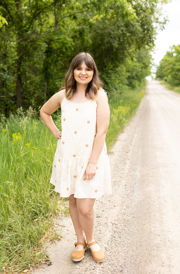 Cleo Dress in Buttercream