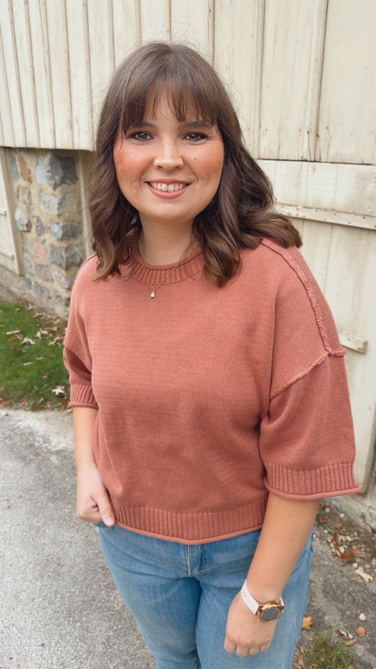 Rosewood Knit