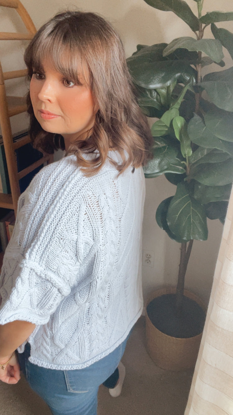 Round Neck Short Sleeve Knit