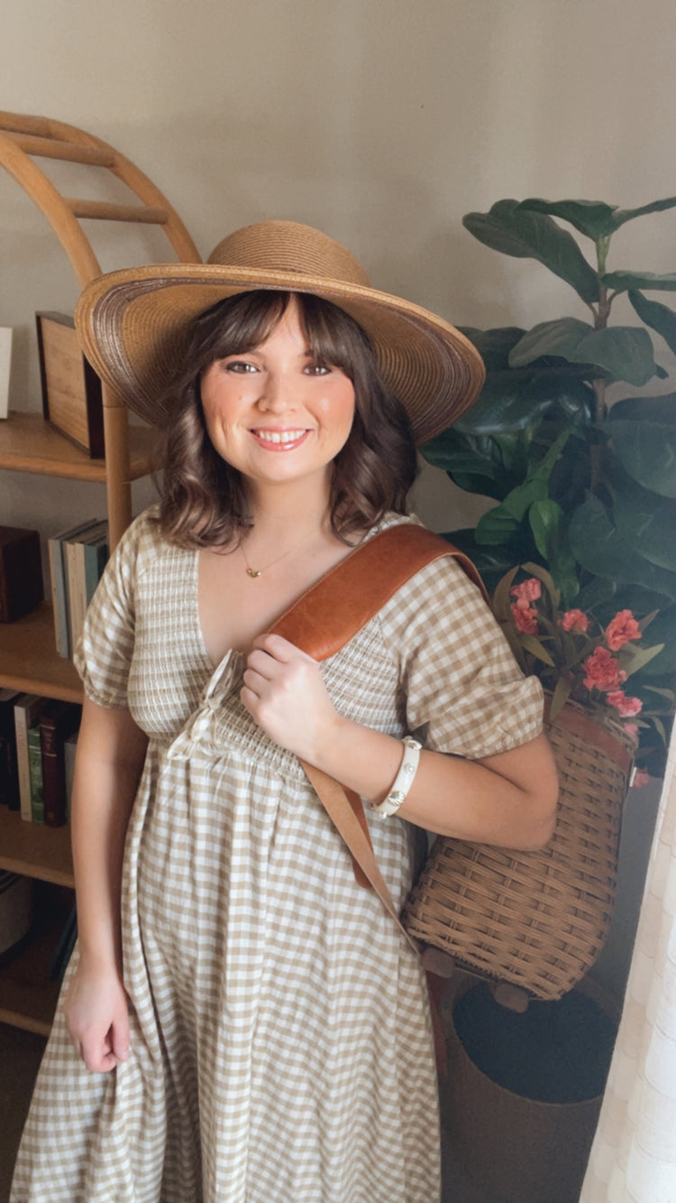 Everyday Gingham Maxi Dress