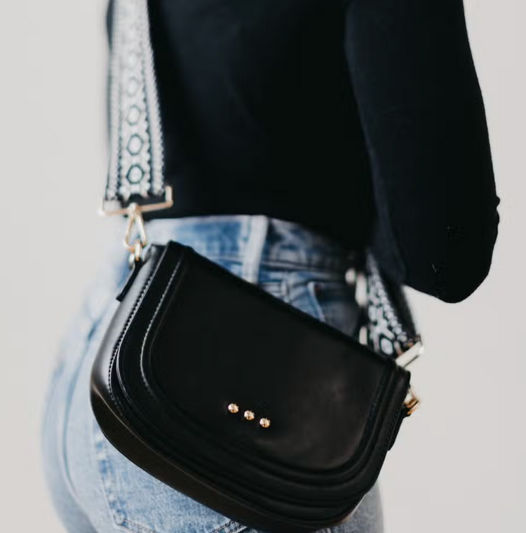 Saddle Bag in Black