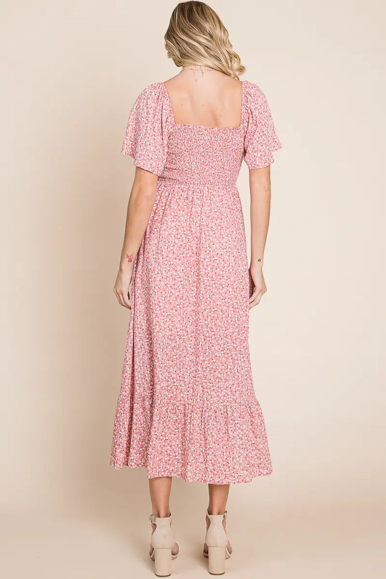 Eloise Dress in Strawberry