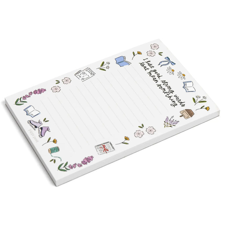 Good Strong Words - Little Women Notepad