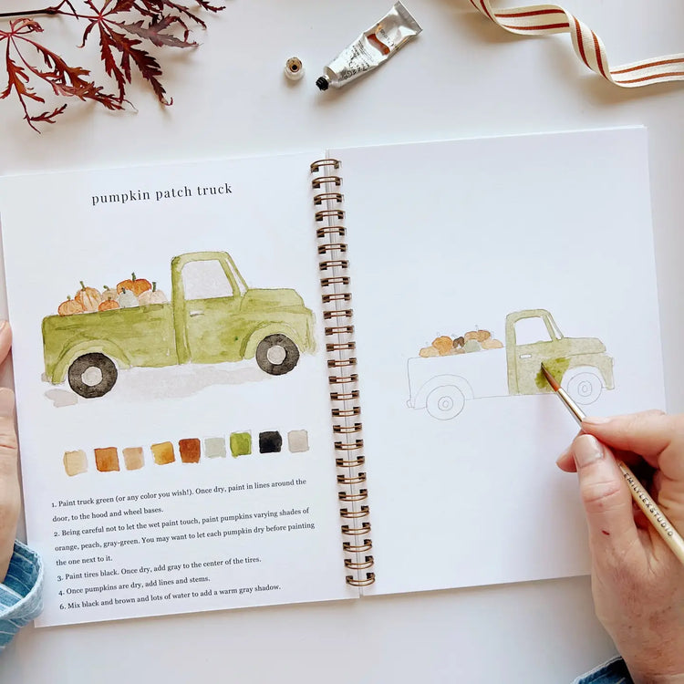Emily Lex Watercolor Book - Autumn