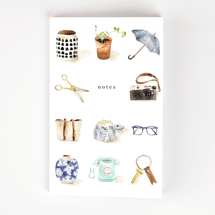 Soft touch Cover Notebook - Everyday Things
