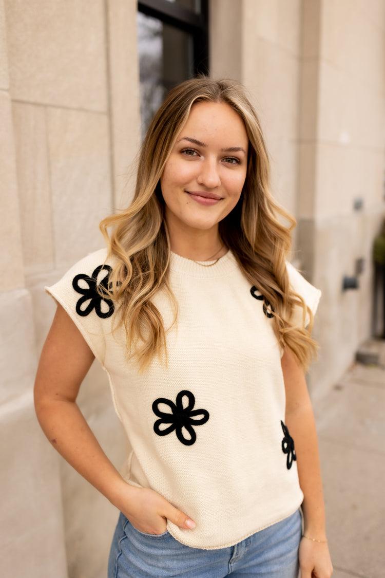 Kayla Embroidered Top