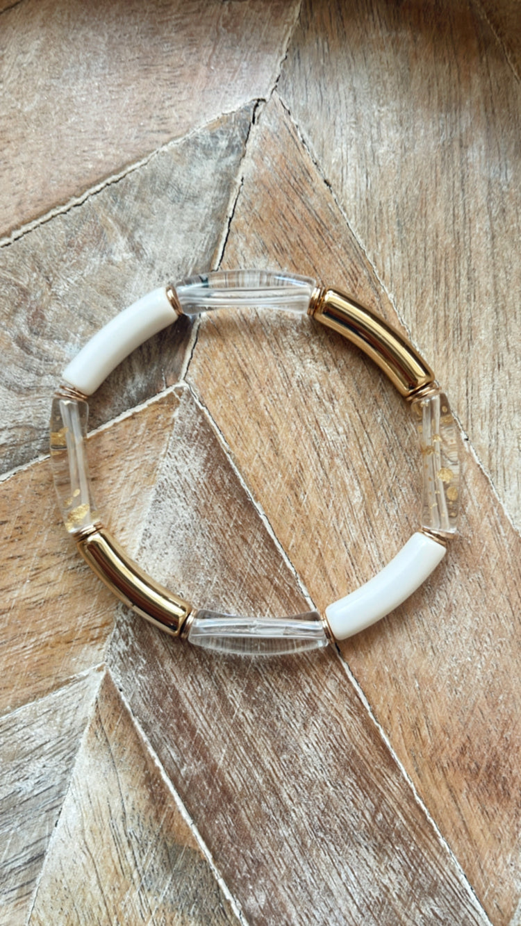 Bailee in Ivory *Create your own bracelet stack
