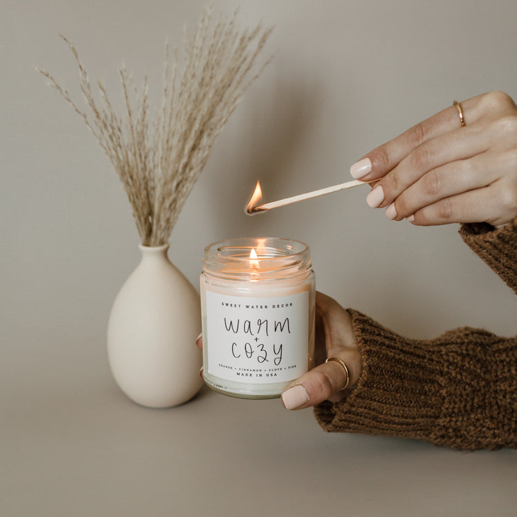 Warm and Cozy Candle