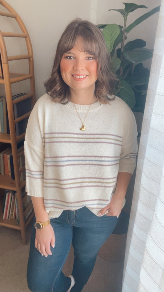 Lavender Fields Sweater