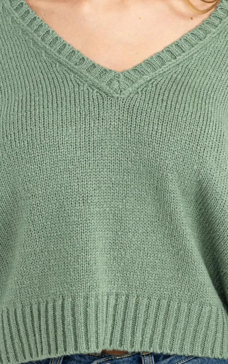 Frosted Pine Sweater