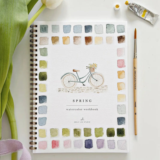 Emily Lex Spring Watercolor Workbook