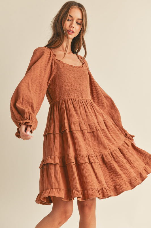 Scottie Ruffle Dress