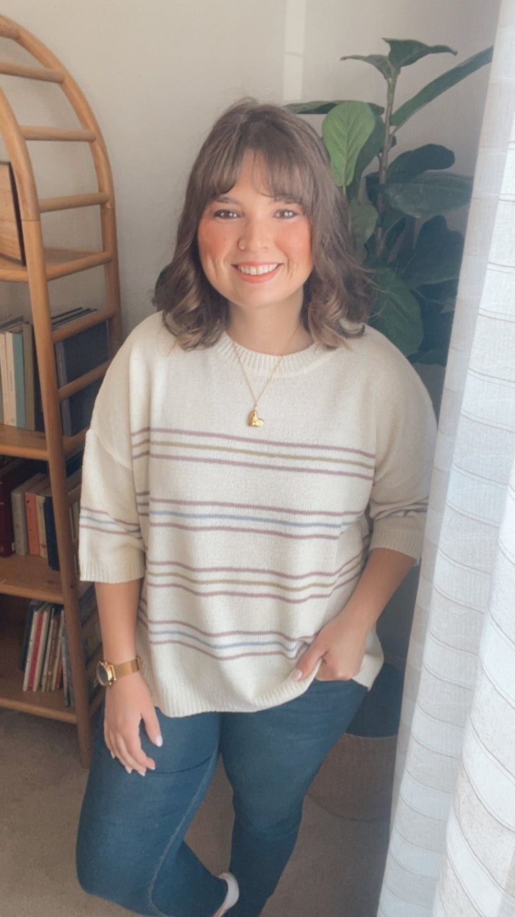 Lavender Fields Sweater