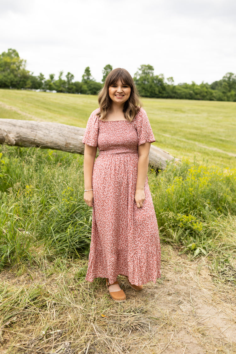 Eloise Dress in Strawberry