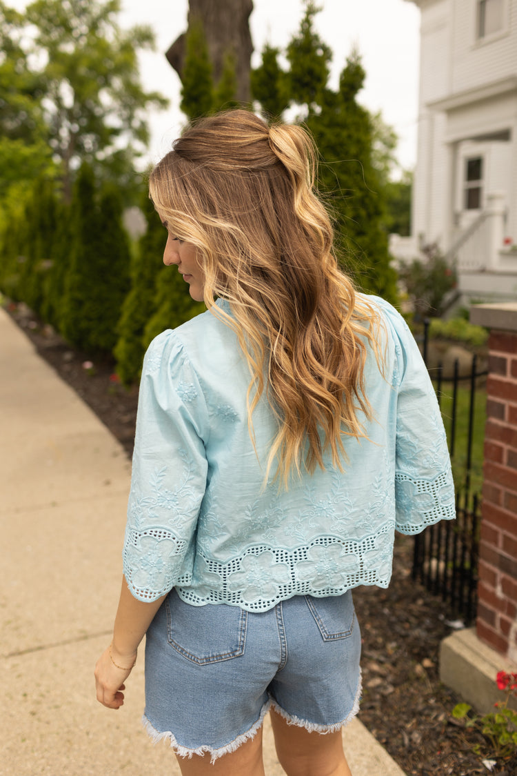 Coastal Sky Blouse