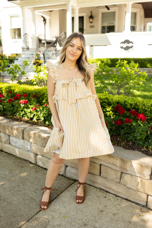 Marigold Shift Dress