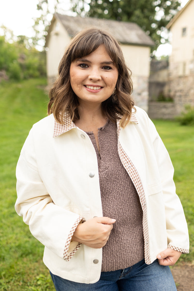 The Orchard Gingham Jacket