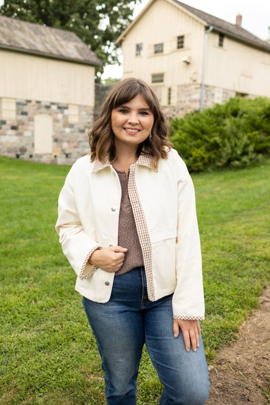 The Orchard Gingham Jacket
