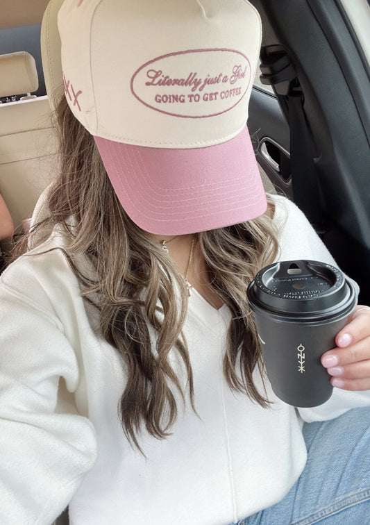 Literally Just A Girl - Vintage Trucker Hat