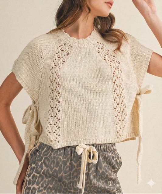 Heirloom Braid Knit Top