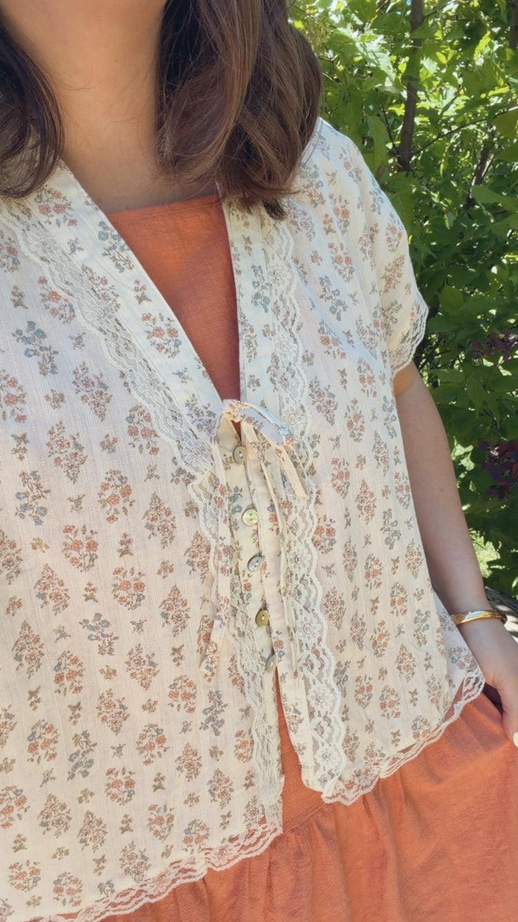 Floral Lace Blouse