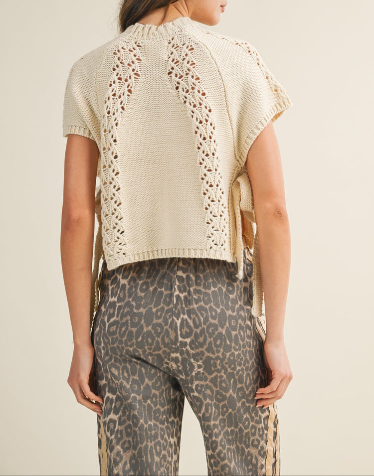 Heirloom Braid Knit Top