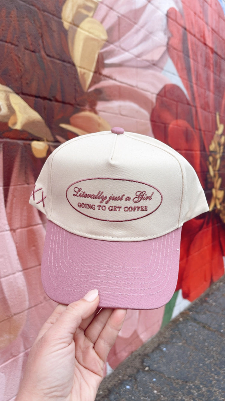 Literally Just A Girl - Vintage Trucker Hat