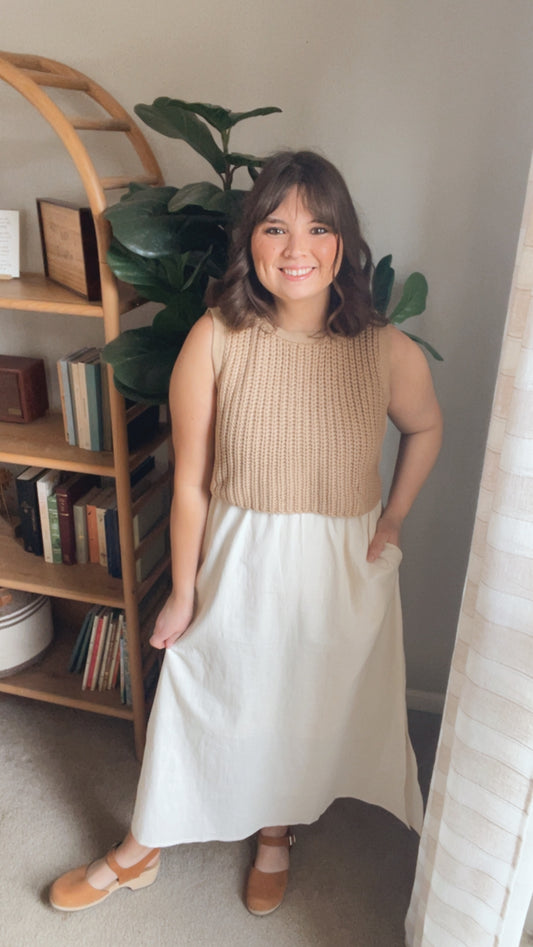 Everly Twofer Midi Dress