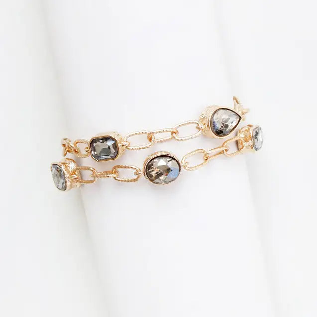 Gold Double Layered Bracelet