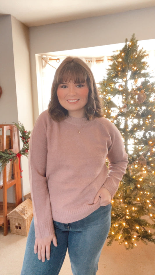 Dusty Rose Sweater