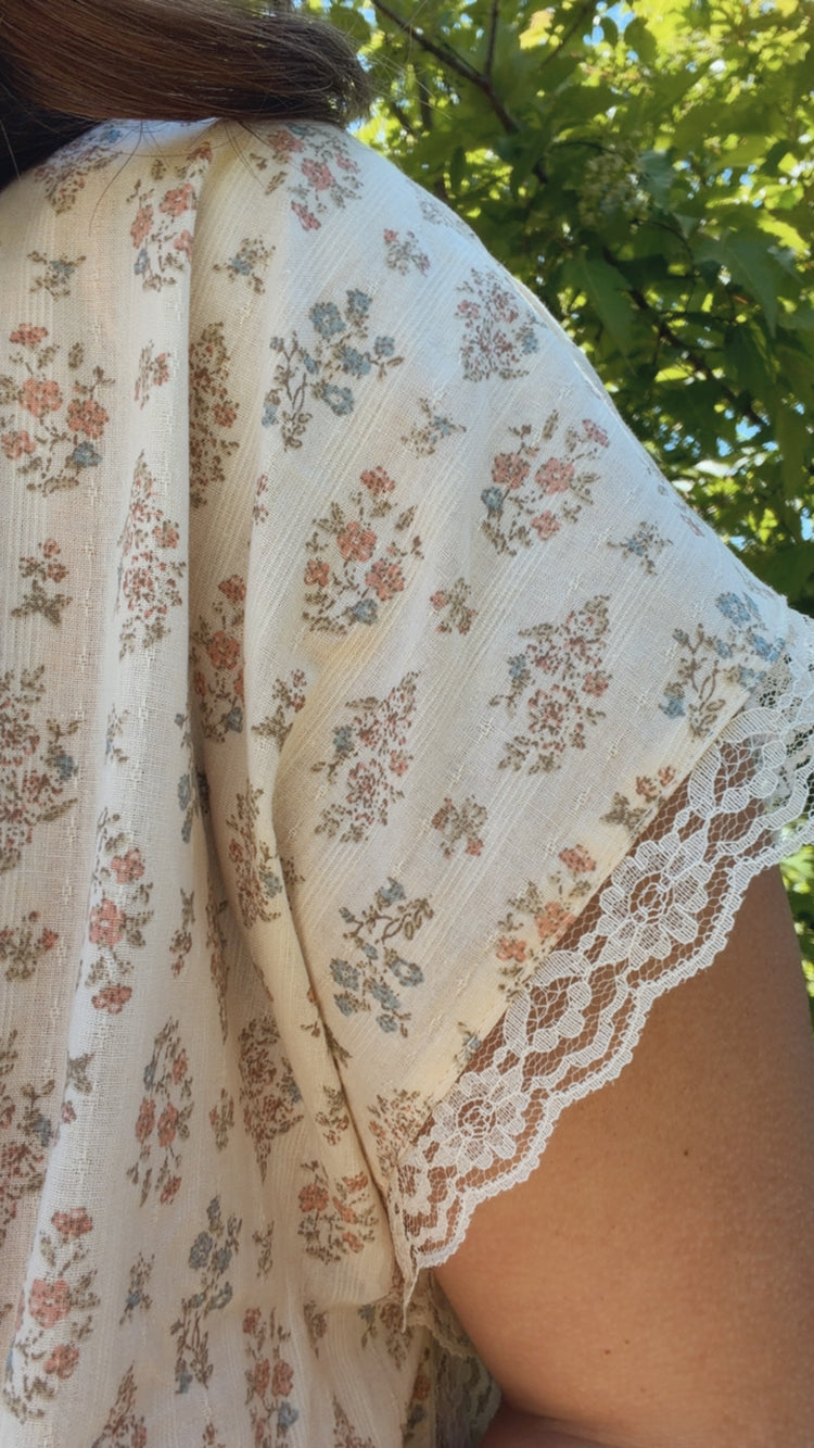 Floral Lace Blouse