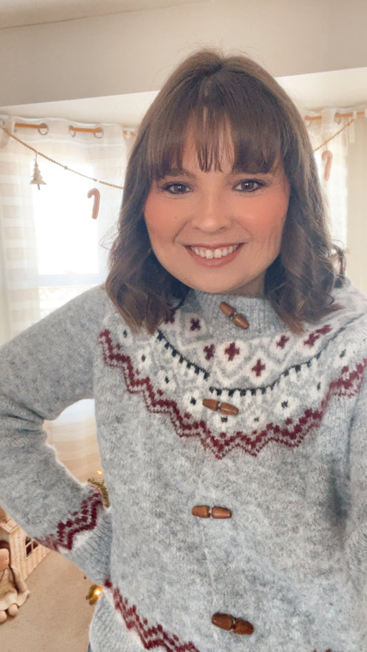 Winter Storybook Cardigan