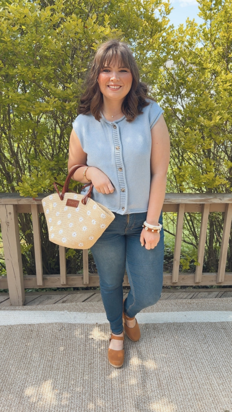 Powder Blue Knit