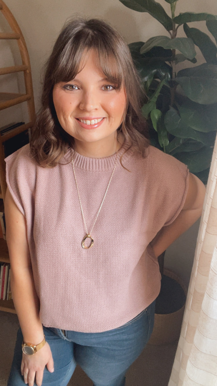 Dusty Rose Top