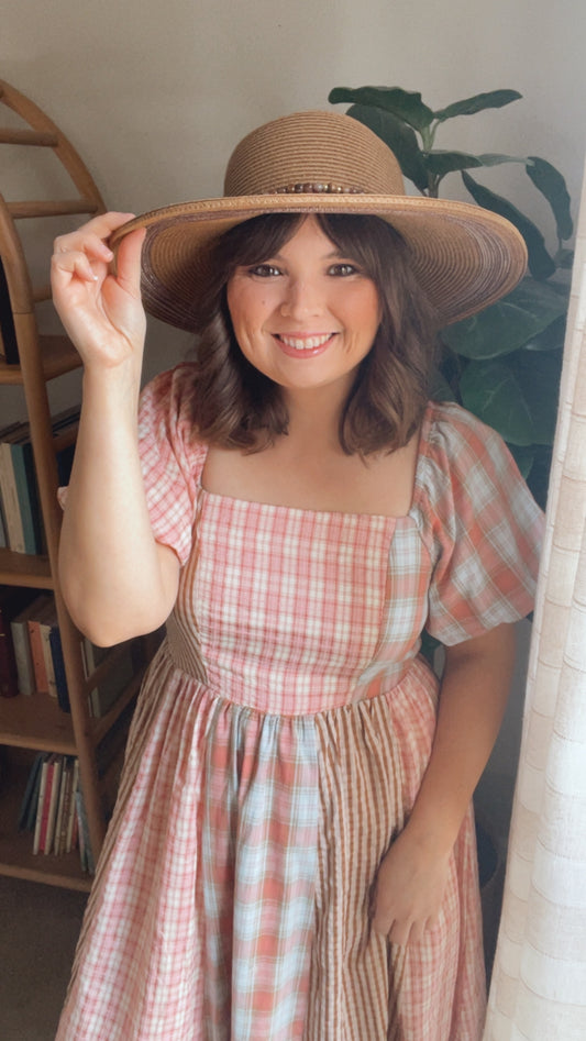 Posie Patch Midi Dress