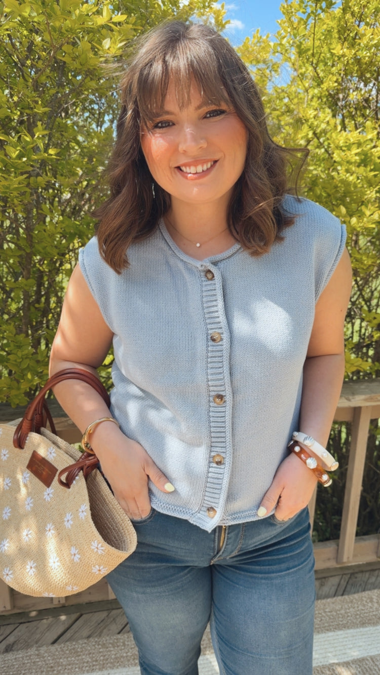Powder Blue Knit