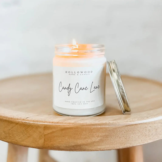 Candy Cane Lane Candle