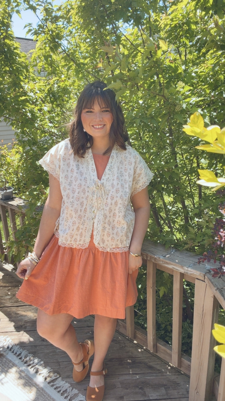 Floral Lace Blouse