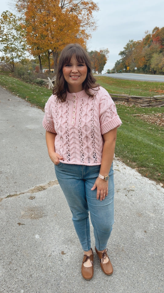 Roselyn Cable Pullover
