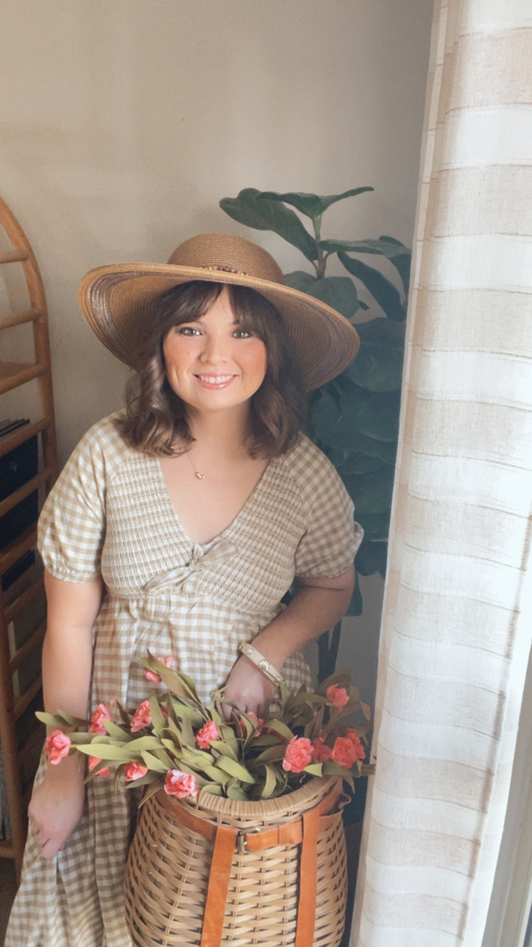 Everyday Gingham Maxi Dress