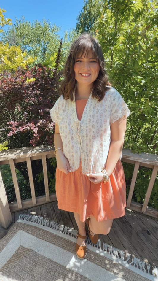 Floral Lace Blouse