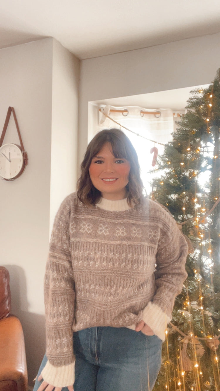 Cozy Fair Isle Knit