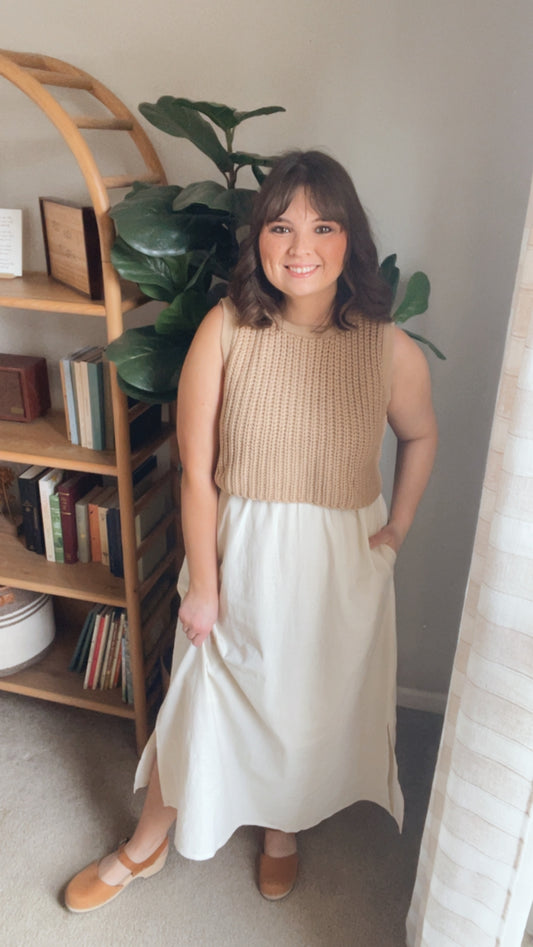 Everly Twofer Midi Dress