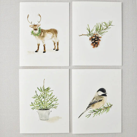 Assorted Evergreen Notecards