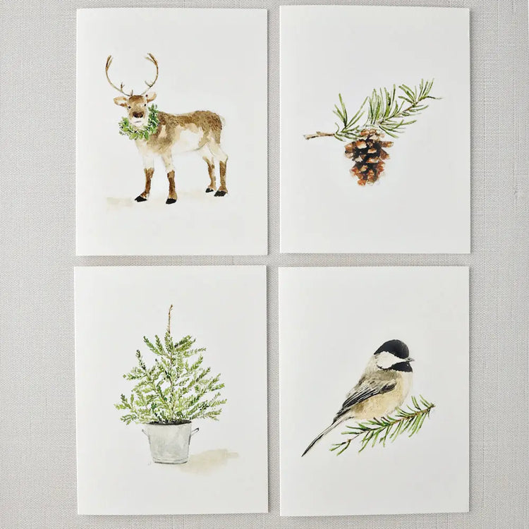 Assorted Evergreen Notecards