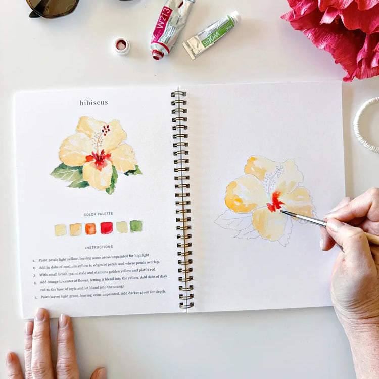Emily Lex Tropical Watercolor Workbook