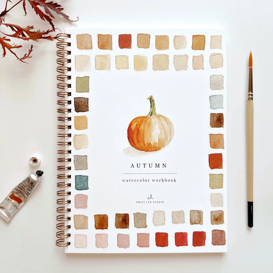 Emily Lex Watercolor Book - Autumn