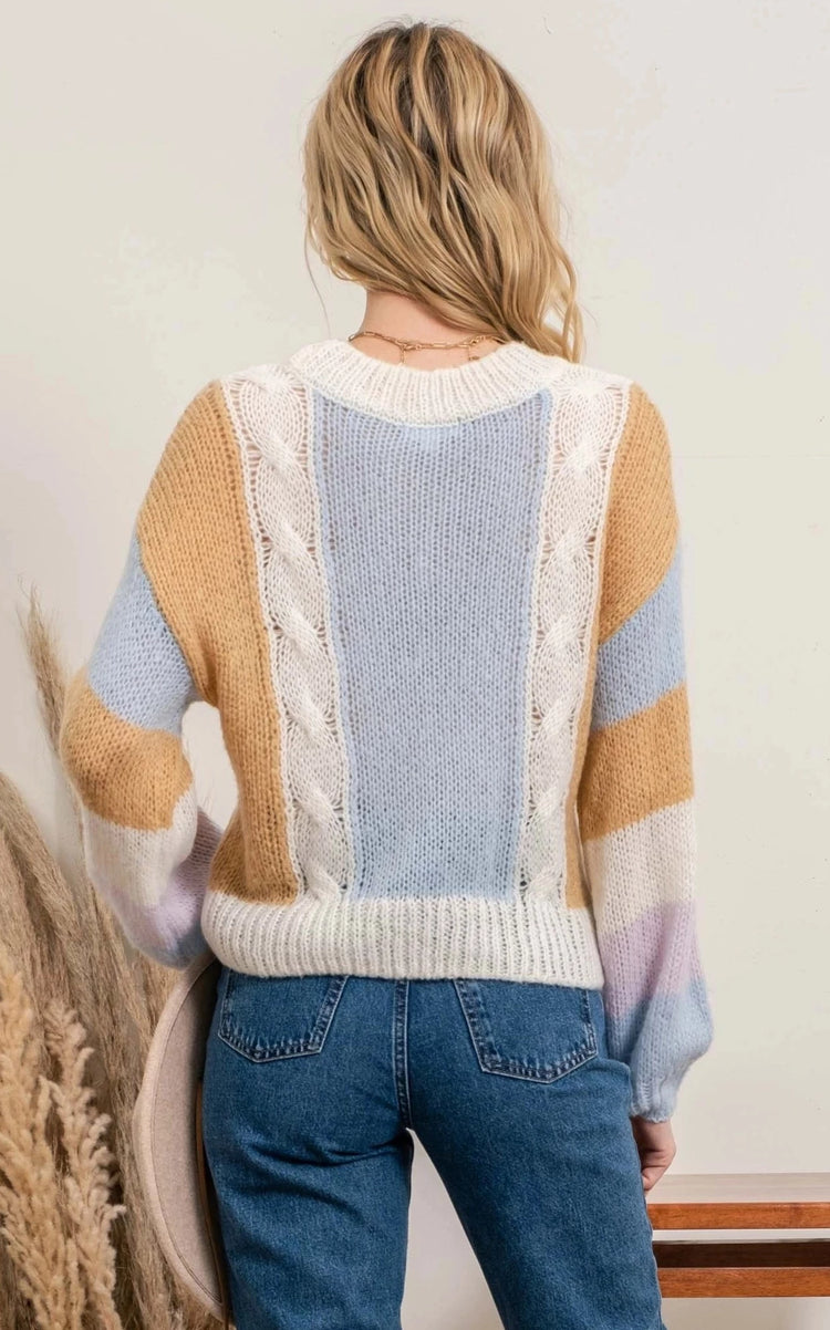 Molly Sweater in Blue